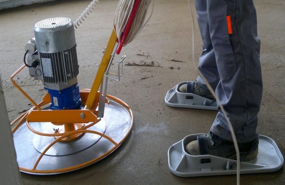 полусухая стяжка мешалкой цена